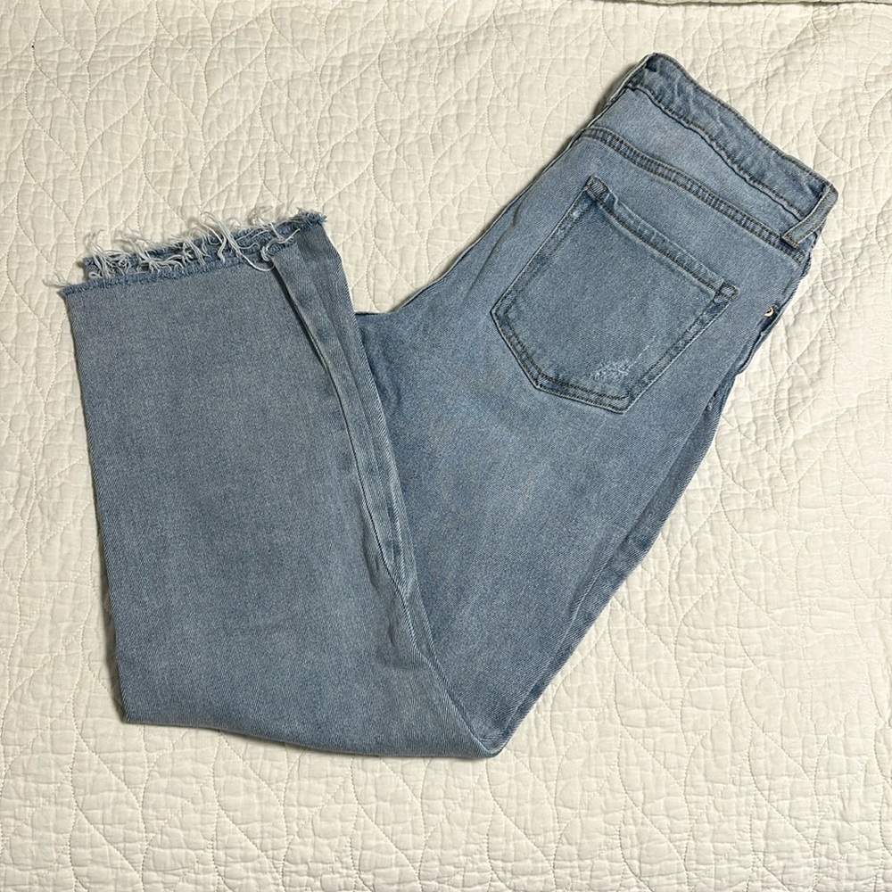 REWIND High Waist Crop Jean